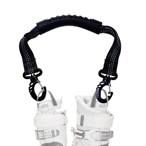 Ski Boot Carriers Straps, Snowboard Boot Carrier Strap, Multifunctional Skates Carry Strap, Adjustable Snowboard Strap Shoulder Ice Skates Winter Sport Accessories