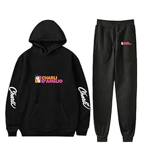 De Hype House Hoodies Trui Set Charli D’amelio Print Heren Dames Charli D’amelio Teenagers Fashion Hoodie Sweatshirt…