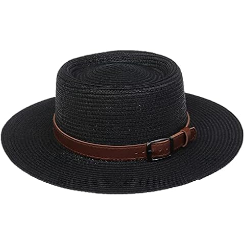 VPbao Sombrero de Playa Anti Sol de Paja de Papel para Mujer Cover