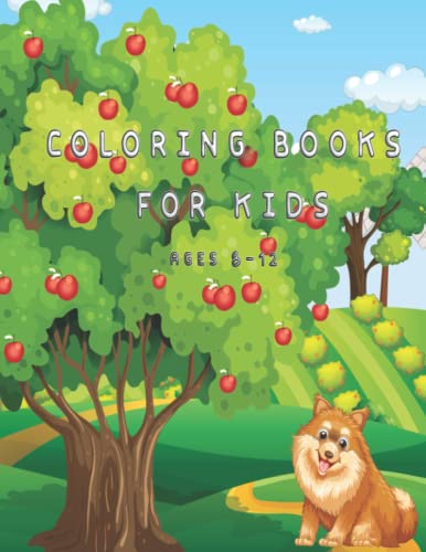 coloring book for kids ages 8-12: Puppy Coloring Book for Children Who Love Dogs