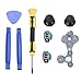 Modulo sensore Joystick analogico 3D da 2 Pezzi, Parti di Ricambio per levette per Xbox One, cacciavite Torx T8 + 2 Tappi + D Pad in Gomma conduttiva R Pulsante L
