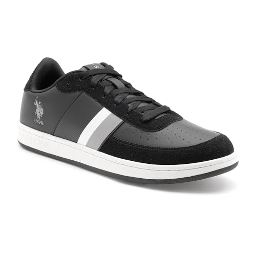U.S. Polo ASSN. Mens Jade Sneakers - (UK7) (US8) (2FD25035Z01) Black