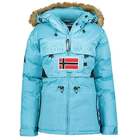 Geographical Norway Parka de Mujer Bellaciao Turquesa XL Cover