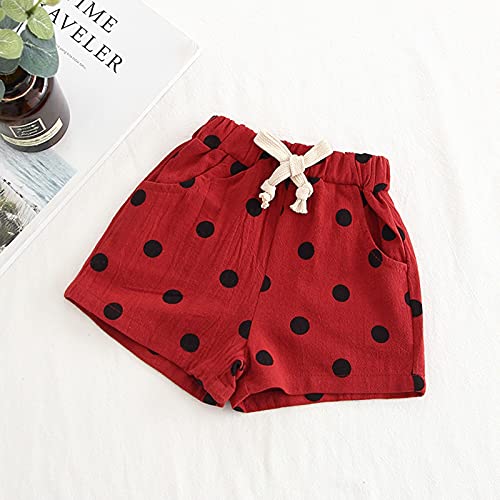 Girls Boys Shorts Summer Soccer Short Pants for Toddler Boy Children's Casual Polka Dot Active Jogger Shorts2