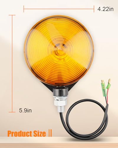 Feux de détresse ambrés Kubota pour remplacer la pièce 3C08175870 - 6