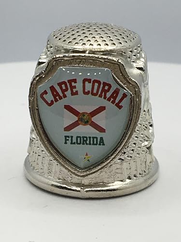 646 Cape Coral (Florida) City Collectible Souvenir Thimble