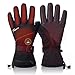 Produktbild Telguua Beheizbare Handschuhe mit 7.4V 5500mAh Akku für Herren Damen, 3 Temperaturstufen Dicke wasserdichte Winddicht Touchscreen Heizung USB Wiederaufladbar Winterhandschuhe Motorradhandschuhe 1Paar