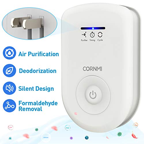 Armyte Plug in Air Purifier for Home, Odor Eliminator Ozone Cleaner Mini Air