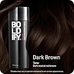 BOLDIFY Hair Fibers (56g) - Fill In Thinning and Fine Hair for an Instantly Fuller, Thicker Look - 14 Shades for Women & Men - Dark Brown - Image 2
