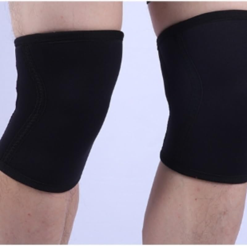 Exercise, Protection Sports Rubber Knee Pads Cycling Knee Pads Thickened Fitness Knee Pads for Fitness, Cycling, Running, Playing Football