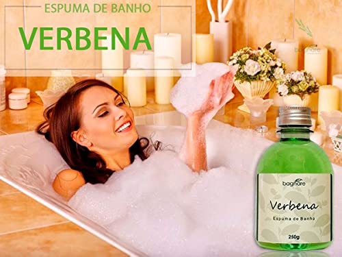 Sais E Espuma De Banho Banheira Hidromassagem Verbena 250ml