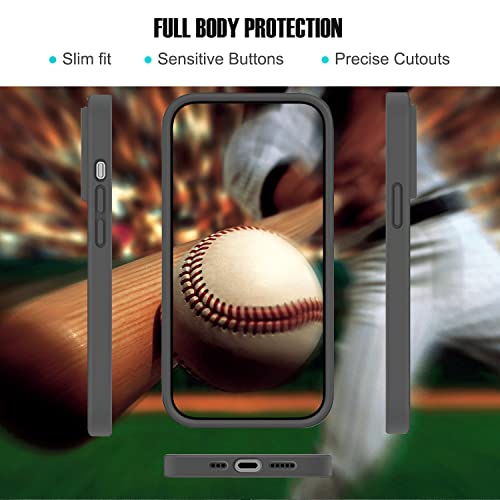 Vngda Custom Name & Number Baseball Case For Iphone 14 Pro Max 13 12 11 Xs Max Xr Se3 8 7 6 Plus 11 Pro Mini，Liquid Silicone With Camera Protection Custom Signature Iphone Case(Colorado) #TOP5