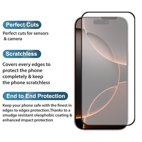 Image of Tempered Glass Screen Protector (For iPhone 16 Pro (Gaming))