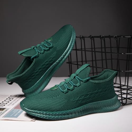 Image of Women's Tennis Running Walking Shoes Slip on Casual Non Slip Athletic Workout Gym Sneakers Fashion Lightweight Breathable Mesh Jogging Work Sports Outdoor Shoe