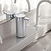 simplehuman 9 oz. Touch-Free Automatic Rechargeable Sensor Pump, Brushed Stainless Steel, 2024 Model