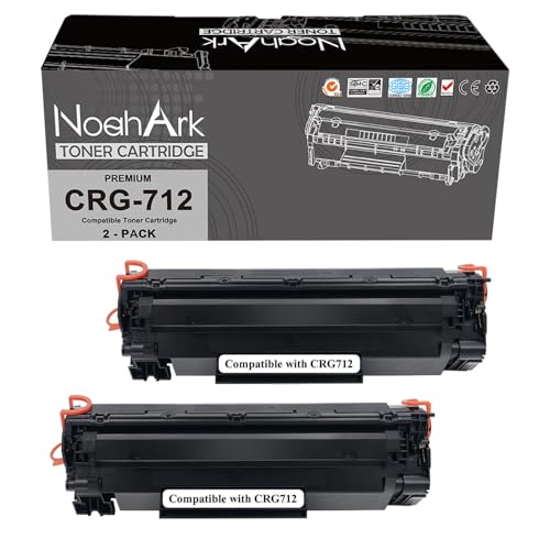 Toner CRG712 compatible Canon LBP3010 NoahArk noir pour impression laser de bureau à domicile