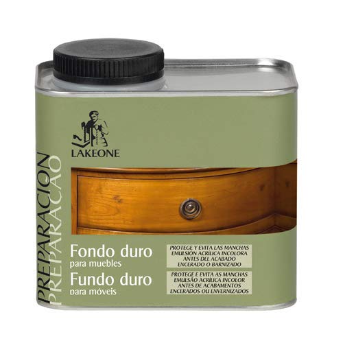 LAKEONE Fond Dur pour Meubles à Eau, Neutre, 500 ML
