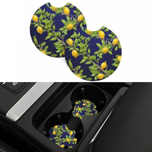 Portavasos para carro universal 2 pcs caucho negro miniatura 5