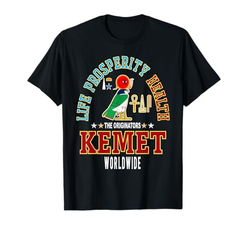 Ancient Egyptian Kemet Education God Horus Heru HBCU T-Shirt