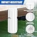 Dock Bumpers, Boat Dock Bumper Fender for Edge & Side, Marine-Grade PVC Fenders Guards for Docking, UV-Resistant, Edge Protection & Dock Guard, Includes 304 Stainless Hardware - 2PACK WHITE