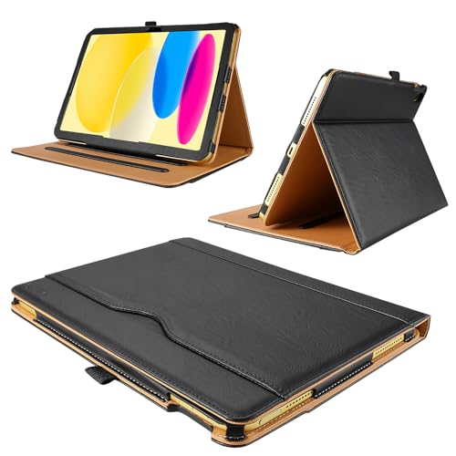 Custodia In Pelle Per IPad 11a/10a Generazione E IPad Air 11/13, Con Supporto Girevole 360°