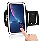 RevereSport iPhone XR Sportarmband. Armband Telefon Handyhalter Case für Laufen, Workout, Joggen und Fitness