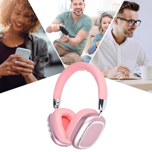 Casque sans fil supra-auriculaire et microphone intégré pour streaming et sport