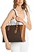 Michael Kors Women's Taryn Large Multi-Functional Top-Zip Tote Bag, Gold-Tone Hardware/Brown/Acorn