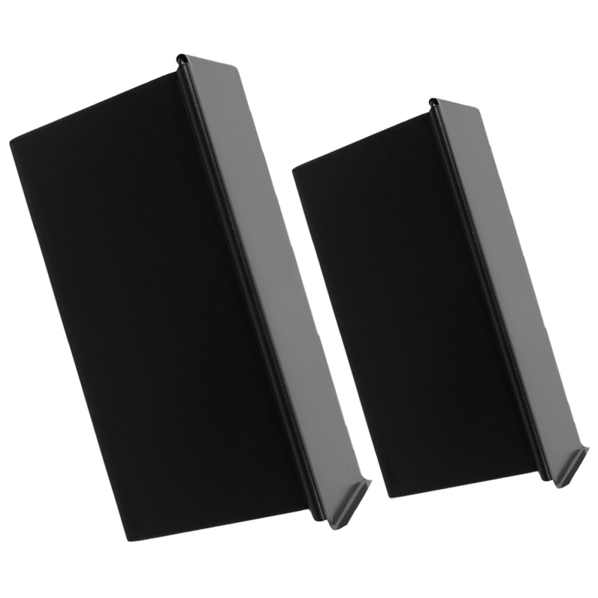 MAGICLULU Kohlenstoffstahl Toast Backform mit Deckel Nahtloses Design Vielseitig Einsetzbar Schwarze Antihaft Kastenform für Brot und Toast 2 Stück