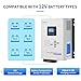 Ampinvt 1200W Pure sine Wave Solar Inverter 12V DC to 120V AC for Home Backup,Off-Grid Living,Built-in 40A MPPT Solar Controller,Solar & AC Input Charger,Compatible with Lifepo4 Battery