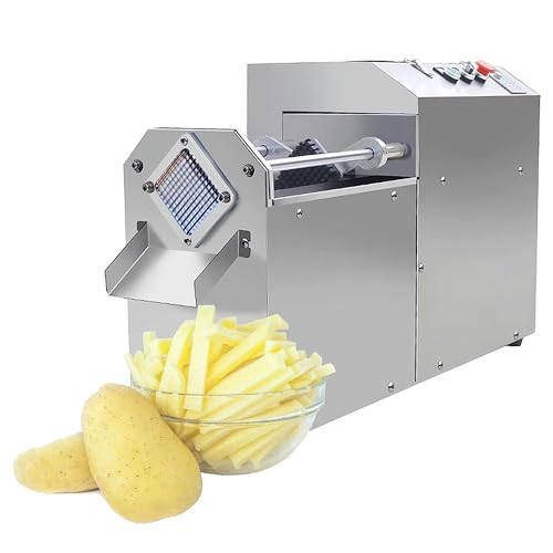 Cortadora comercial de vegetales y papas acero inoxidable