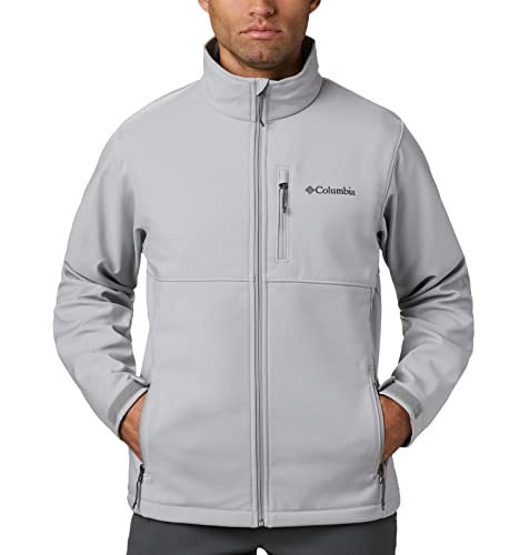 Image of Columbia Men Polyester Short Length Omni-Shield Ascender Softshell Hiking and Trekking Jacket