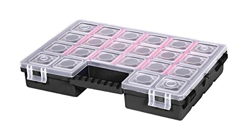 Organizer Sortimentskasten 4-14 Fächer Kleinteilemagazin Schraubenbox Werkzeugkasten Schmuckbox Schmuckkasten… – Bild 3