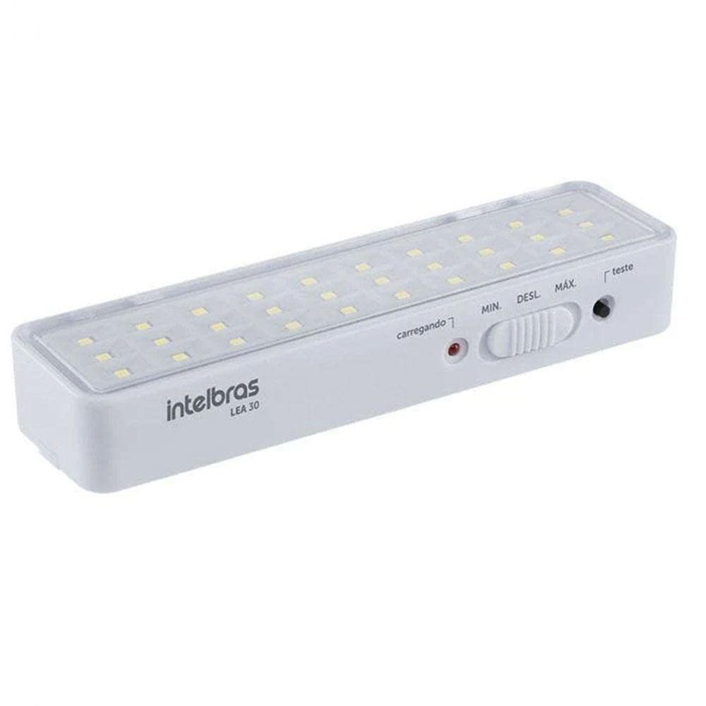 Luminária de Emergência Autônoma LEA 30 Branco Intelbras