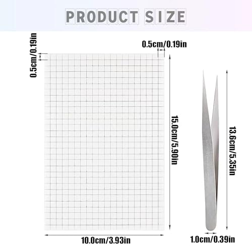 Motroce MT-PMZJ-143 6000 Double-Sided Adhesive Pads, 10 Sheets Foam Dots Adhesive Foam Square Mount Dual-Adhesive 3D Foam Tapes thumb #1