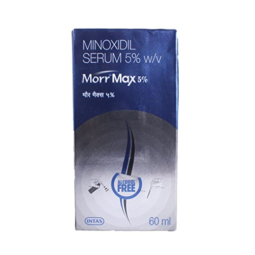 Image of Morr Max 5% W /V - Bottle of 60ml Serum with Minoxidil