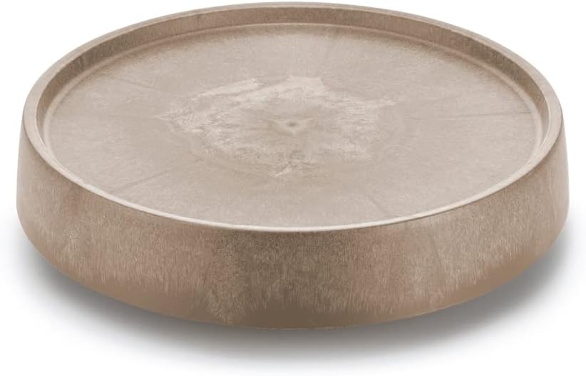 Richell Lapis Caster Plate, Medium, White