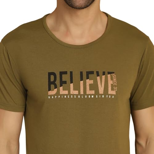 Image of Mack Jonney Printed Regular Fit Round Neck Cotton Half Sleeves Tshirt for Men(Pack of 3)-MACK635251