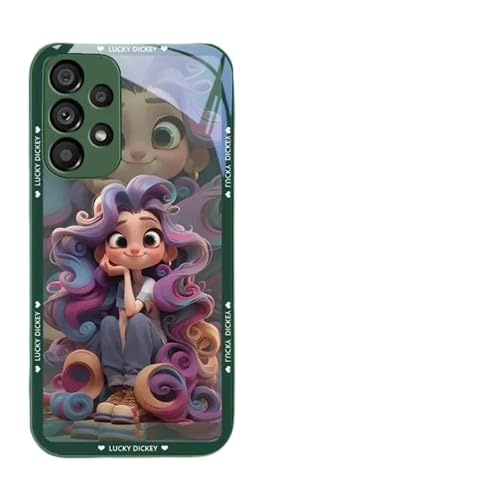 PEEPERLY Back Cover Case for Samsung Galaxy S24 Ultra Scratch Resistant Anti-Slip TPU Shockproof Protective Durable Charming Cartoon Cute Girl Case(Black) (B0DDKLFZGB) Amazon Price History, Amazon Price Tracker
