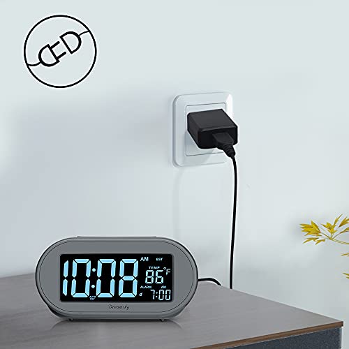 Dreamsky DS305 Alarm Clocks For Bedrooms thumb #1