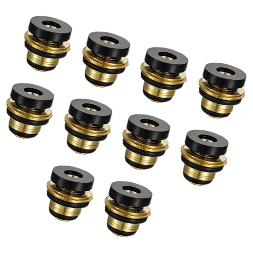 4/10 piezas 21 x 21 mm válvula angular junta solución de sellado excavadora latón grifo arandela anillos de sellado sello sello fácil de usar