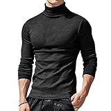 Photo Gallery ophestin maglione a collo alto di base da uomo slim fit manica lunga pullover a collo alto camicia casual camicetta felpe, nero , l Photo Gallery ophestin maglione a collo alto di base da uomo slim fit manica lunga pullover a collo alto camicia casual camicetta felpe, nero , l
