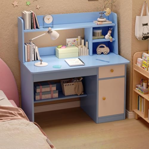 BHJW 80cm��̌^�̃f�X�N�Ɩ{�I ���[�X�y�[�X �����o�� ��I�t�� �ؐ� �q������ �Q�� �t�@�~���[ ���[�N ���w���p�f�X�N �������ȂɍœK�ł� (����)