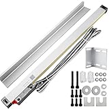 【DOPPELTE DICHTUNG UND SIGNALKABEL】 - Der lineare Skalencodierer verfügt über eine doppelschichtige Lippendichtung, um zusätzlichen Schutz vor Verschmutzung und hohe Abriebfestigkeit zu bieten. 3 m langes Signalkabel zum Schutz von mehrlagigem, abgeschirmtem Stahldraht und Metallschalen