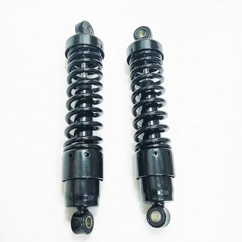 Amortisseur arrière 300 mm moto noir qui élimine les vibrations sur Suzuki