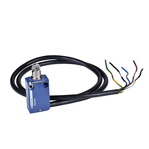 Interrupteur de position à galet acier Schneider XCMD2102L5 câble de 5m