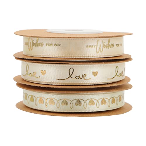 Rubans satin coeurs Abaodam pour réussir facilement vos nœuds de chaise et décors de fête
