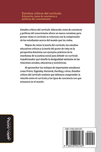 Estudios críticos del currículo: Educación, toma de conciencia y políticas del conocimiento: 1