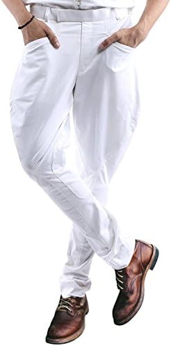 Bagtesh Fashion Mens Breeches White Cotton Royal Polo Jodhpur Pants MT116