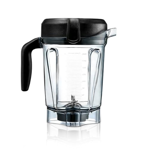 Blender Pitcher 64oz Low-Profile, Compatible with 5000, 5200